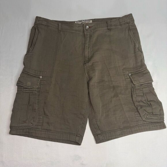 Tommy Bahama Other - Tommy Bahama Khaki Cargo Shorts Size 38 100% Cotton